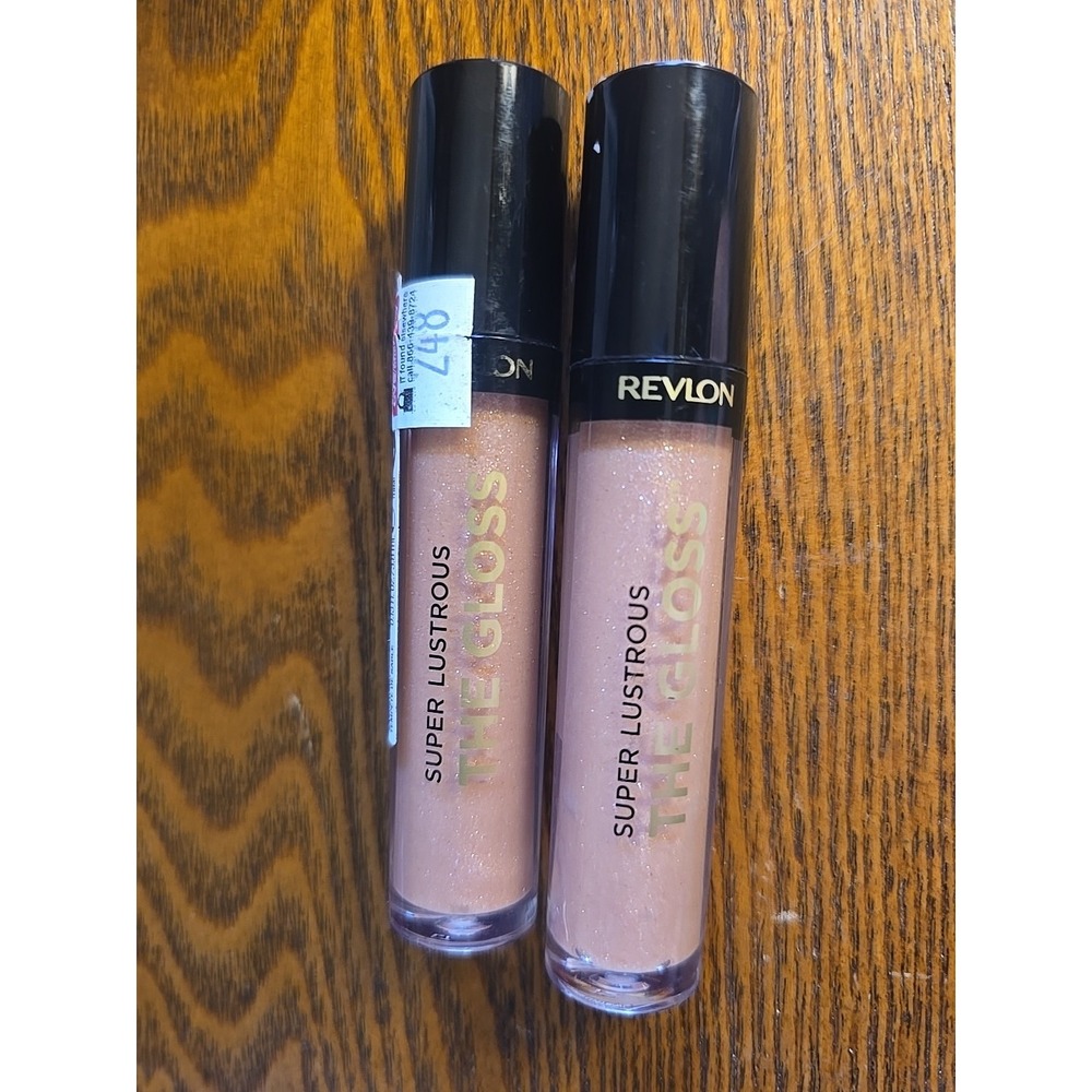 Revlon Super Lustrous Moisturizing High Shine Lip Gloss, 255 Sandstorm, 0.13 oz
